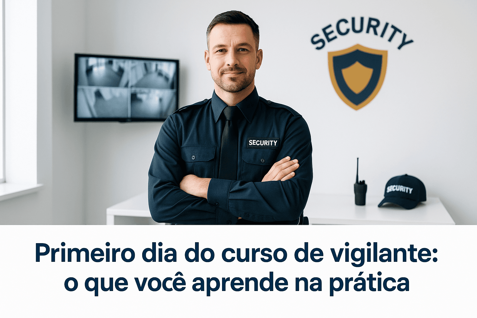 Primeiro dia do curso de vigilante: o que você aprende na prática
