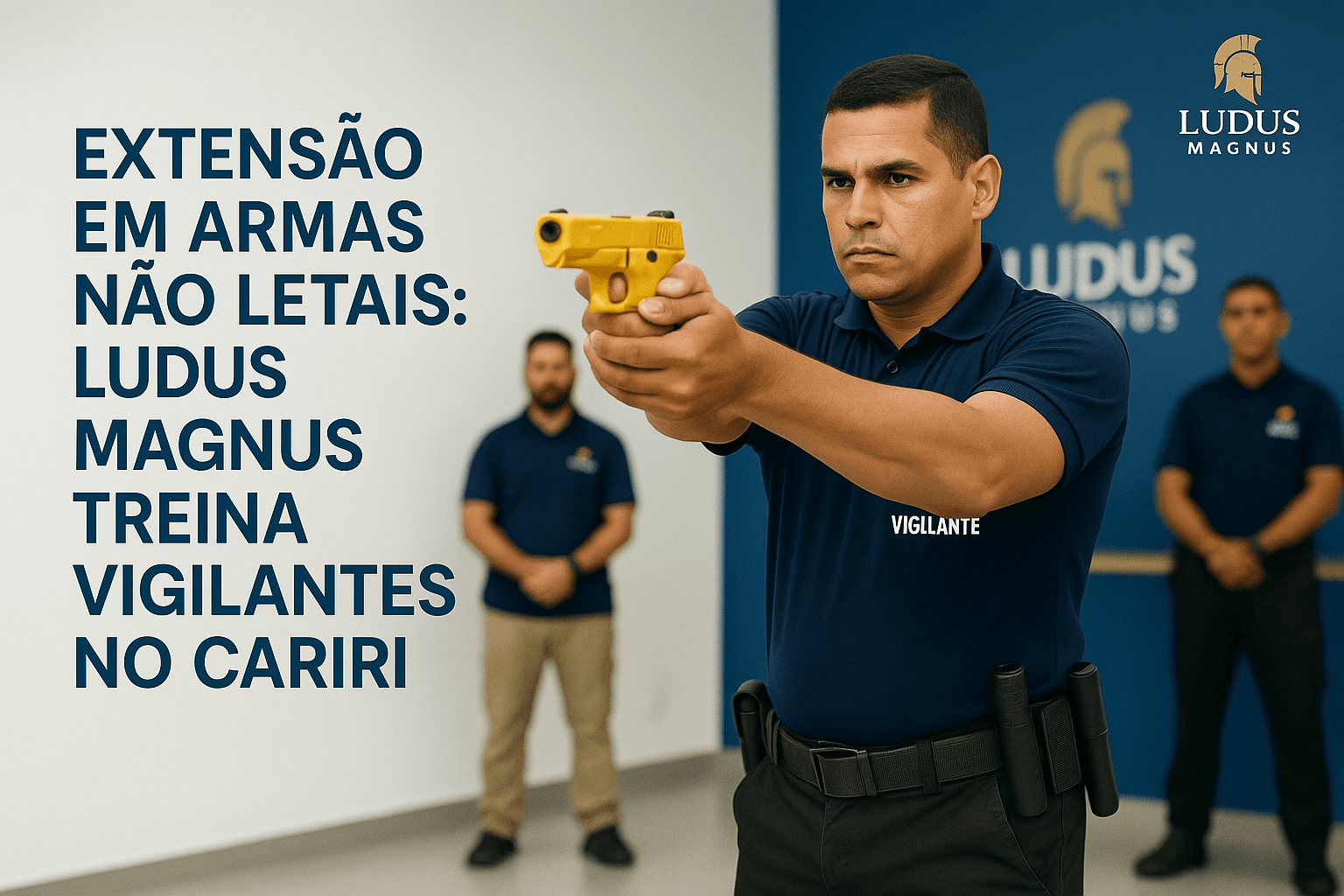 Extensão em Armas Não Letais: Ludus Magnus treina vigilantes no Cariri