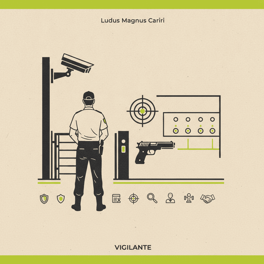 Vigilante, prepare-se com as extensões da Ludus Magnus: especialização na segurança privada
