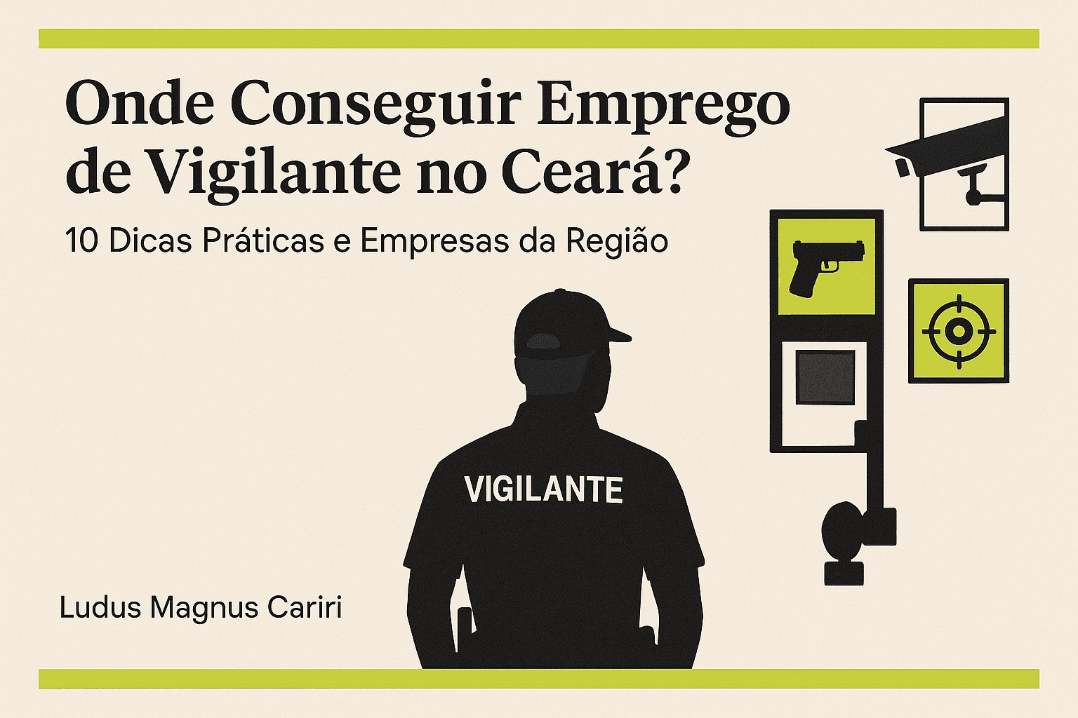 Onde Conseguir Emprego de Vigilante no Ceará? 10 Dicas Práticas e Empresas da Região